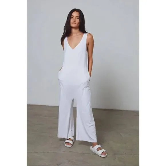 Lunya Organic Pima Romper Black Size L - Picture 2 of 8